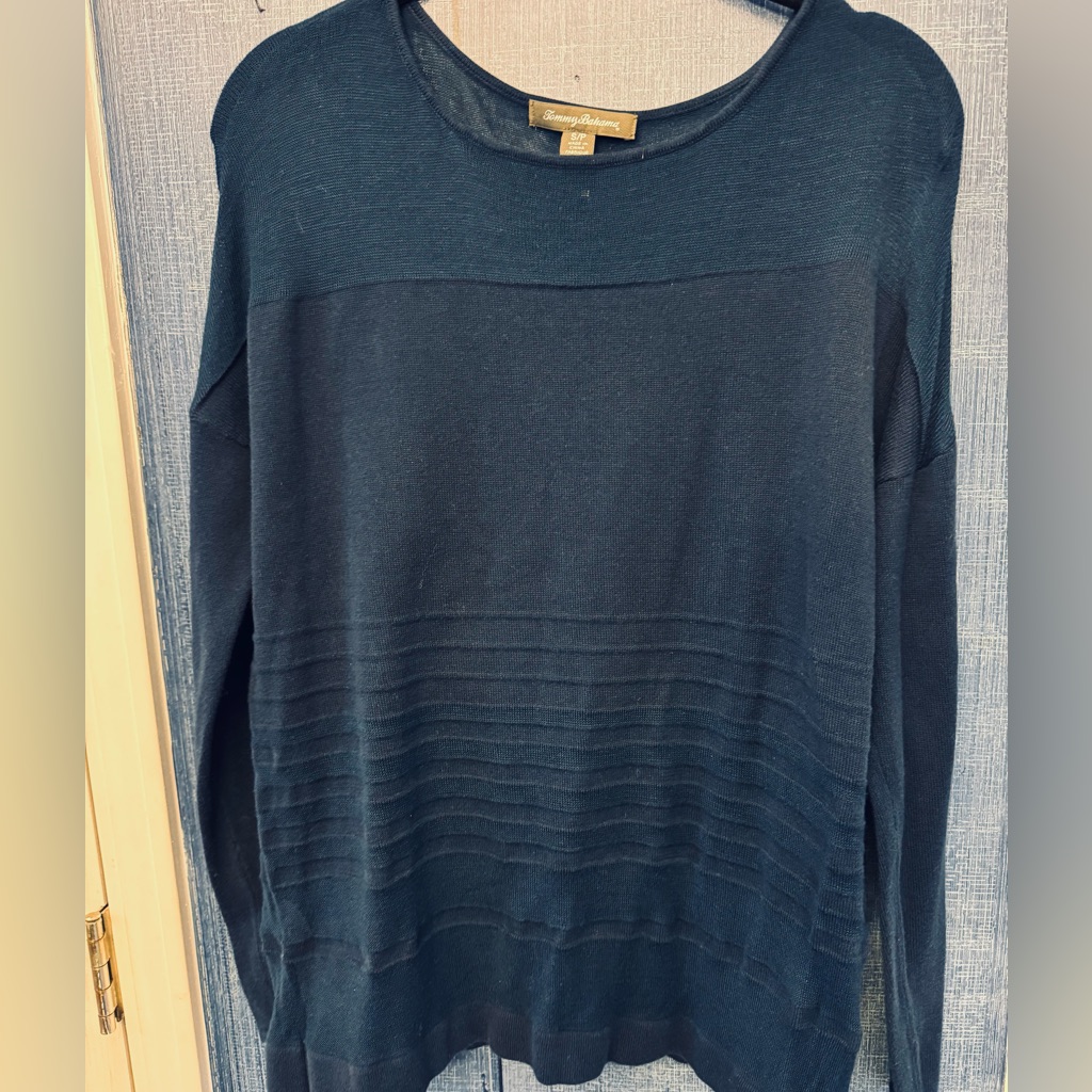 Tommy Bahama Lightweight Sweater With Sheer Details S